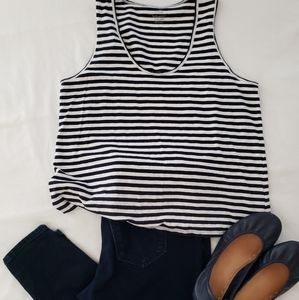 J Crew striped tank